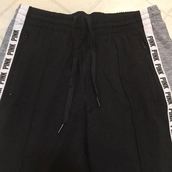 PINK VS Skinny Side Stripe Drawstring Track Pants - Picture 6 of 7